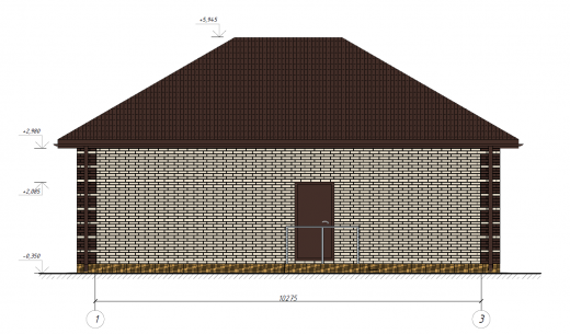 Дом 75,3 кв. м в Костроме (ПБ6)